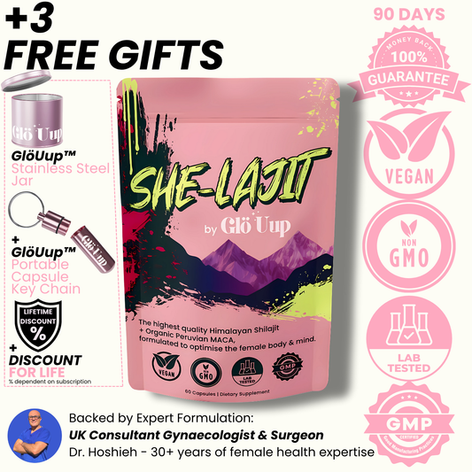 SHE-LAJIT: World’s 1st Female-Optimised SHILAJIT SUPPLEMENT (One Time Only)